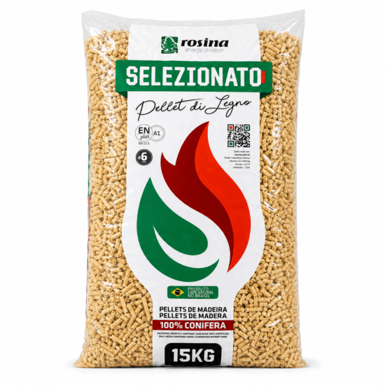 Houtpellets Rosina Portas pellets zak 15kg
