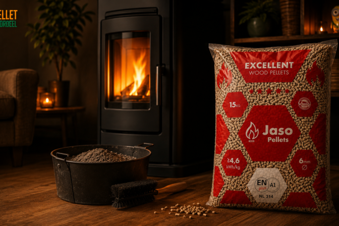 Waarom maakt je pelletkachel zoveel as 6 oorzaken en wat je eraan doet